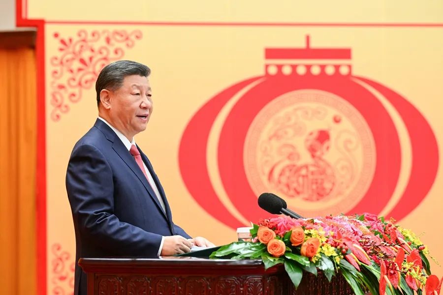中共中央国务院举行春节团拜会 习近平总书记发表讲话