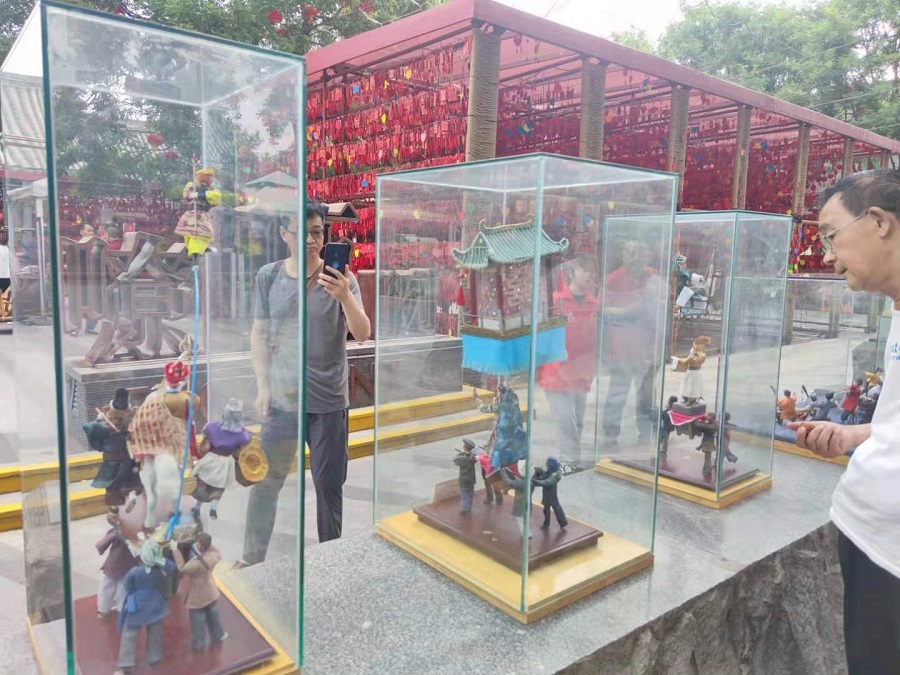 新丝路促进会棉絮画荣获“西安市新城区非物质文化遗产”项目称号(图8)